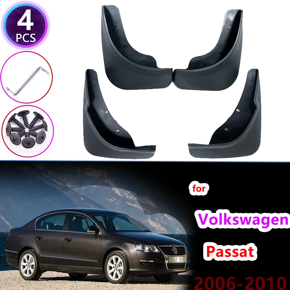 

For VW Volkswagen Passat B6 3C 2006 2007 2008 2009 2010 Fender Mudguard Mud Flaps Guard Splash Flap Mudguards Car Accessories