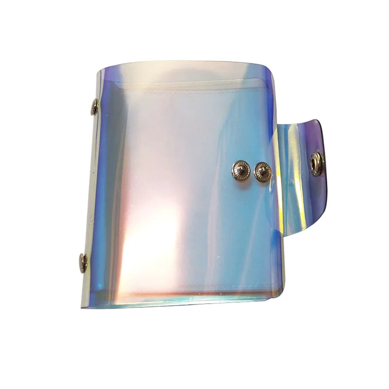 Finger Angel Colorful Transparent Nail Art Stamp Plate Stamping Case Holder Storage Bag Cases Bag PVC Laser Nail Organizer#FJH06