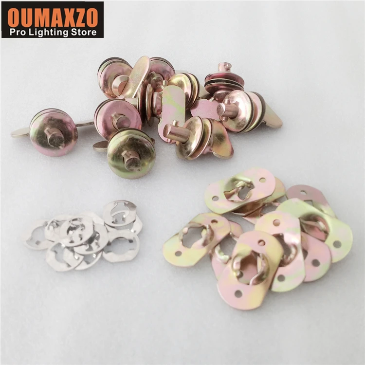 OMZ 10pcs Omega Fast Lock Lighting Connector Quick Lock Screw Beam 260w 230W 295w 330w 350w Stage Light Omega Clamp Hook Parts