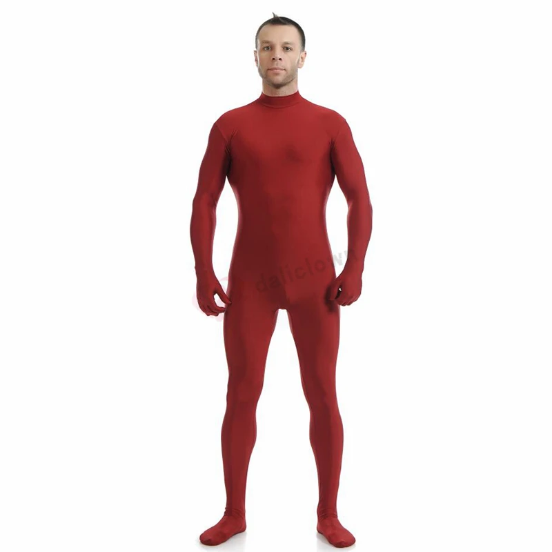 New Spandex Zentai Full Body Skin tuta attillata Unisex Zentai Suit Body Costume per donna Unitard Dancewear