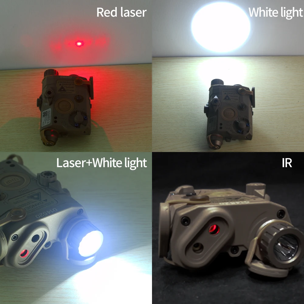 Wadsn Peq15 Rode Stip Ir Laser Zicht Peq LA-5C Uhp Laser Peq Wapen Zaklamp Armas Peq15 Witte Scout Lamp