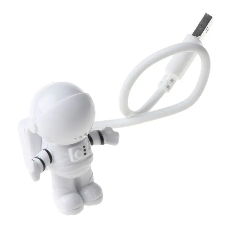 2021 Nieuwe Creatieve Ruimtevaarder Astronaut Led Flexibele Usb Licht Nachtlampje Voor Kinderen Speelgoed