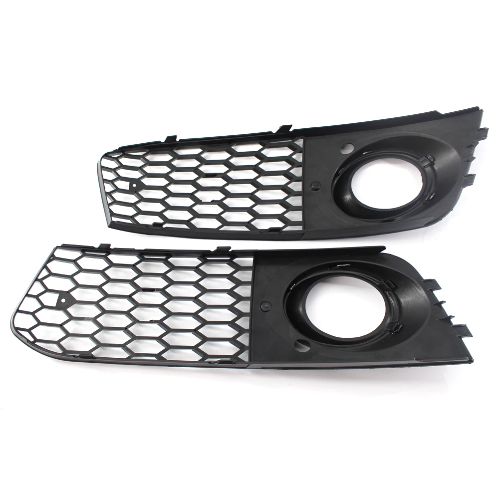 

Front Car Sticker Styling Detector ABS Cover Trim Front Head Fog Light Lamp Frame for Audi A4/A4L B8 2009-2012