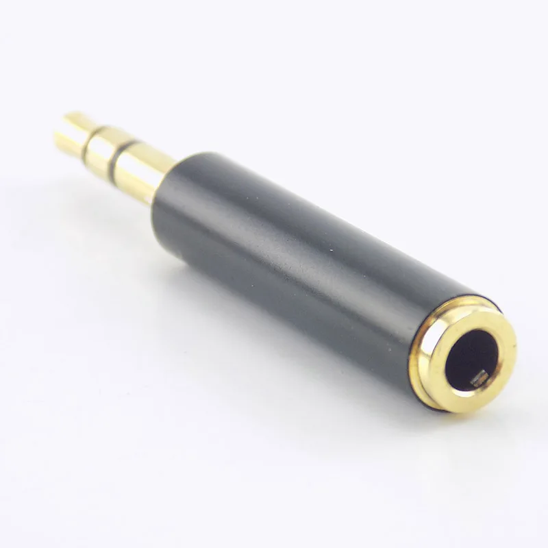 Conector auxiliar de Audio de 3 anillos, 3,5mm, macho de 3 polos a hembra de 4 polos, extensor estéreo, adaptador de auriculares, 2 uds.