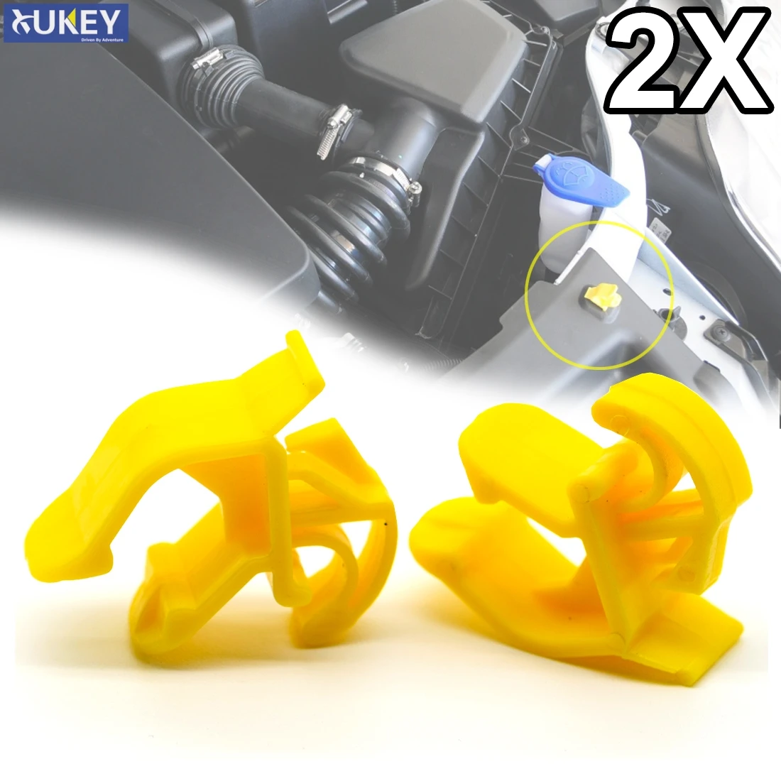 Set/2pcs Hood Retaining Rob Bonnet Fastener Clip Retainer W709046S300 For Ford Transit Mondeo Ranger Sierra Escort S-Max Galaxy