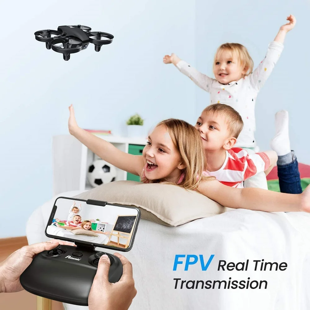 2021 New Mini Drone With Camera Wifi Fpv Headless Mode 2.4g Rc Quadcopter Remote Control Toys For Kids And Beginners Easy To Fly