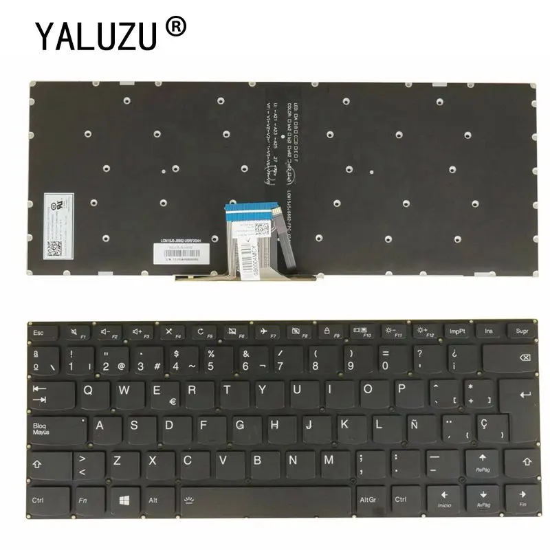 

SP Layout Keyboard FOR Lenovo YOGA 310S-14ISK 510S-14ISK 510S-14IKB 510-14AST With backlight