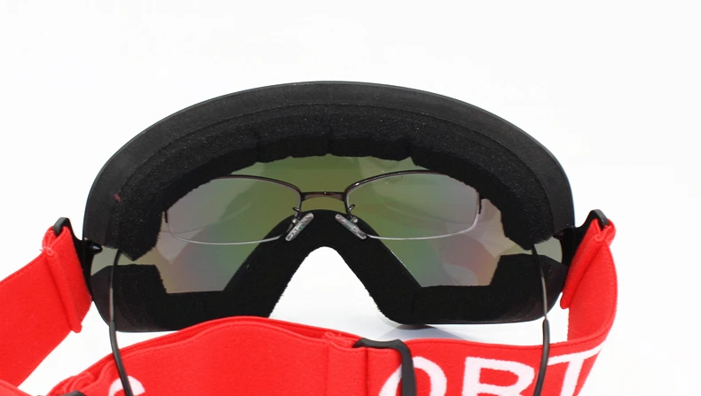 Gafas de esquí profesionales para hombre, lentes de máscara UV400 para adultos, antiniebla, gafas de esquí para Snowboard, gafas ultraligeras para