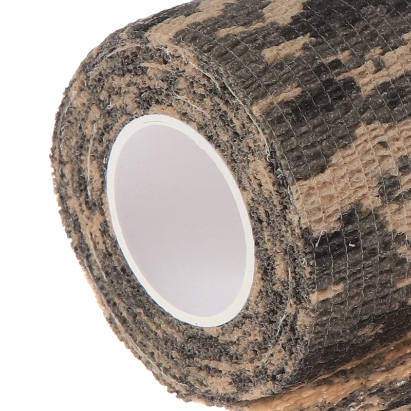 Multi-functional Camo Tape Non-woven Self-adhesive Camouflage Hunting Paintball Airsoft Rifle Waterproof Non-Slip Stealth Tape