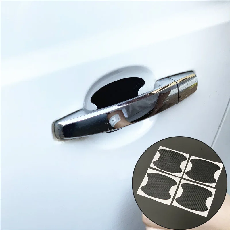 4pcs/Lot Car Handle Protection Sticker For Mazda 2 3 5 6 CX-5 CX7 CX-8 CX9 CX-3 CX-4 CX-30 MX-5 Atenza Axela BT-50 Hazumi Takeri