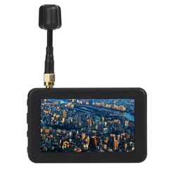 DMKR LS-5804 Micro 3 cal 5.8G 40CH Monitor FPV Mini wyświetlacz ręczny 16:9 480x320 Auto wyszukiwania wbudowany akumulator dla dron zdalnie sterowany FPV