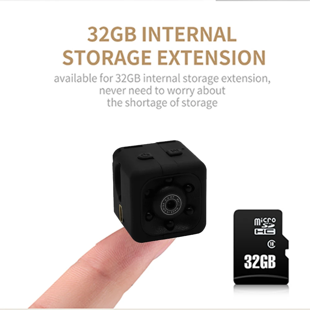 Mini Camera Smart Home Film Cameras Action Camera SQ11 HD Micro Camera 1080p Night Vision Sensor DV DVR Camera Video Recorder