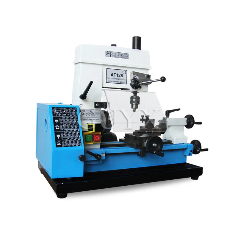 DIY Small Processing Metal Small Lathe Mini Household Car Drilling and Milling Machine Vertical Milling Machine for Metal