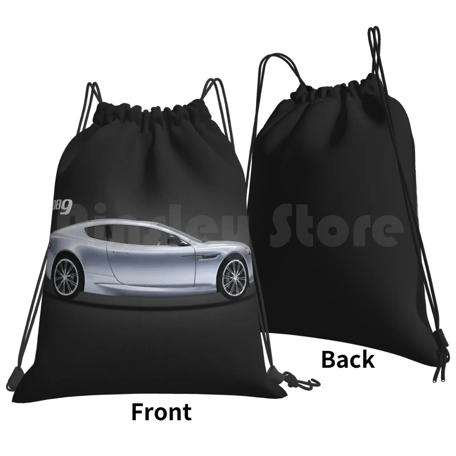 The Db9 Backpack Drawstring Bag Riding Climbing Gym Bag Aston Classic Car Vintage Car Car Cars Sports Car British Transport