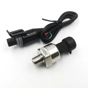 Wandler des Drucksensorwandlers zu Luft 1 von Wasserölgas/8NPT 5V Keramik 5-300psi Sensor mit optionalem Edelstahl 10 Hauptverkaufsöldrucksensor - №4
