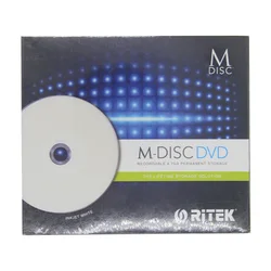 Wholesale 1 pcs 4.7 gb Printable DVD M-Discs with Storage Duration of Up to 1000 Years.