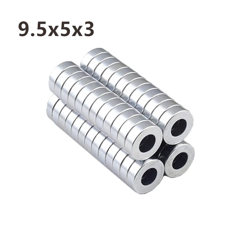 10PCS solid/hollow magnet encoder AS5048a AS5600 Gimbal motor strong magnetic ring standard