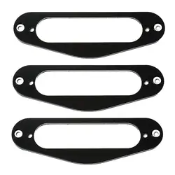 3 pcs Pickup Frame Single Coil Durable Prime Flat Mounting Ring Humbucker Frame Pickup Frame for Musical Instrument Bass Guitar