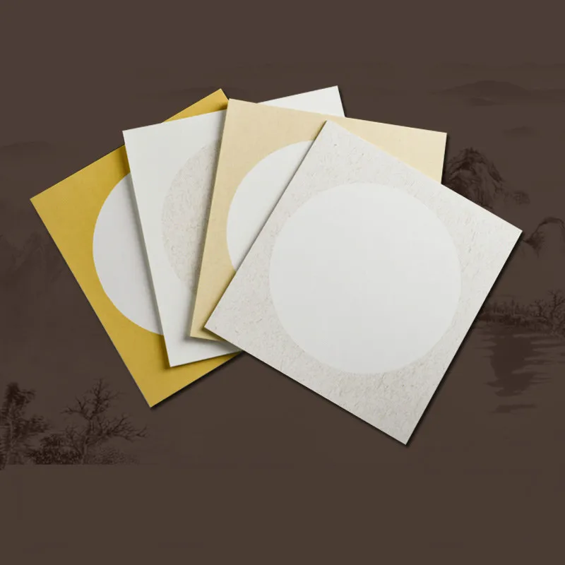 

Papel Arroz Calligraphy Cards Thicken Xuan Papers Papier De Riz Lens Card Mounting Painting Paper Cards Chinese Rice Paper Card