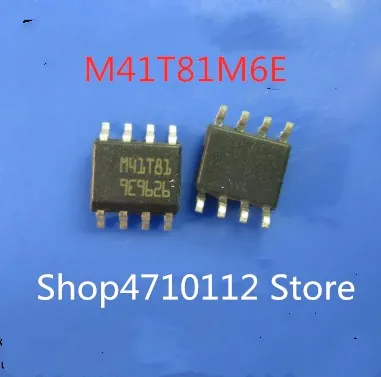 

Free shipping NEW 10pcs/lot M41T81M6E M41T81 M41T81M M41T81M6 SOP8