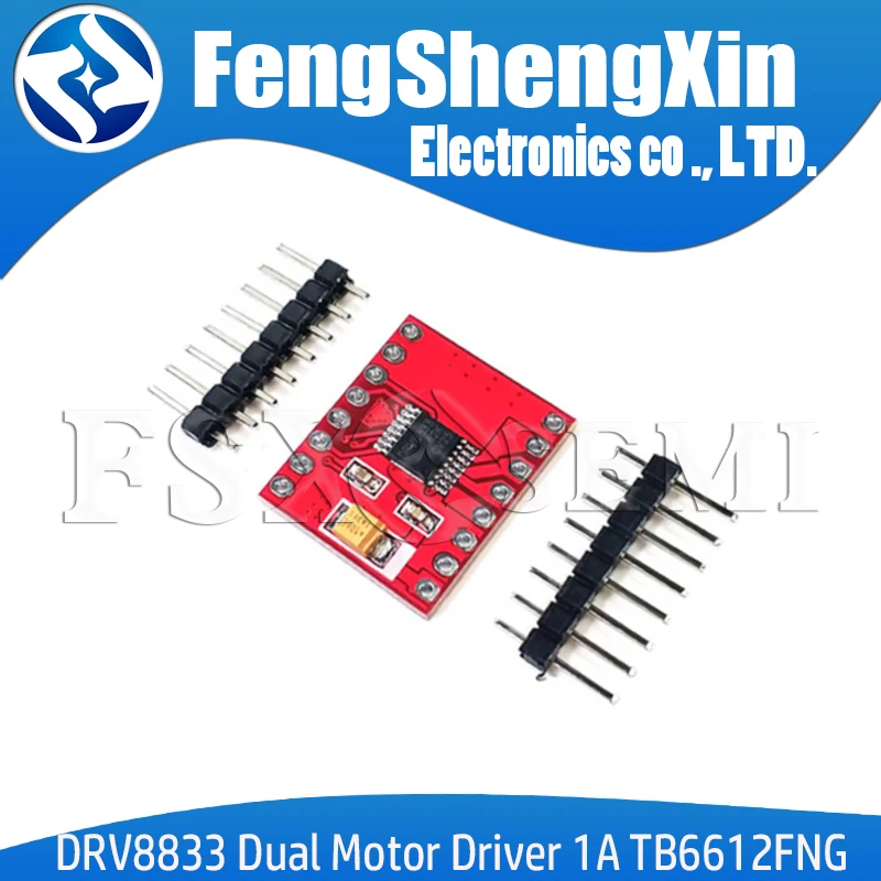 1pcs DRV8833 Dual Motor Driver 1A TB6612FNG for Arduino Microcontroller Better than L298N TB6612