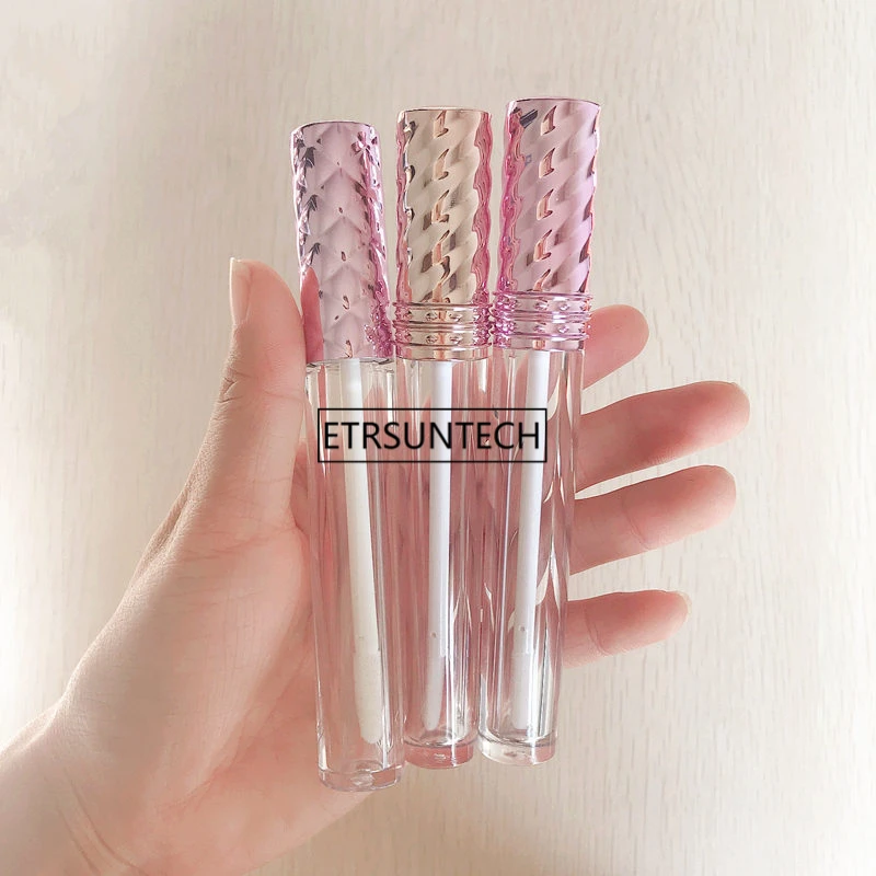 100pcs Class Lip Gloss Bottle Empty Cosmetic Lip Oil Refillable Tube Liquid Lipstick Storage Container F20171857