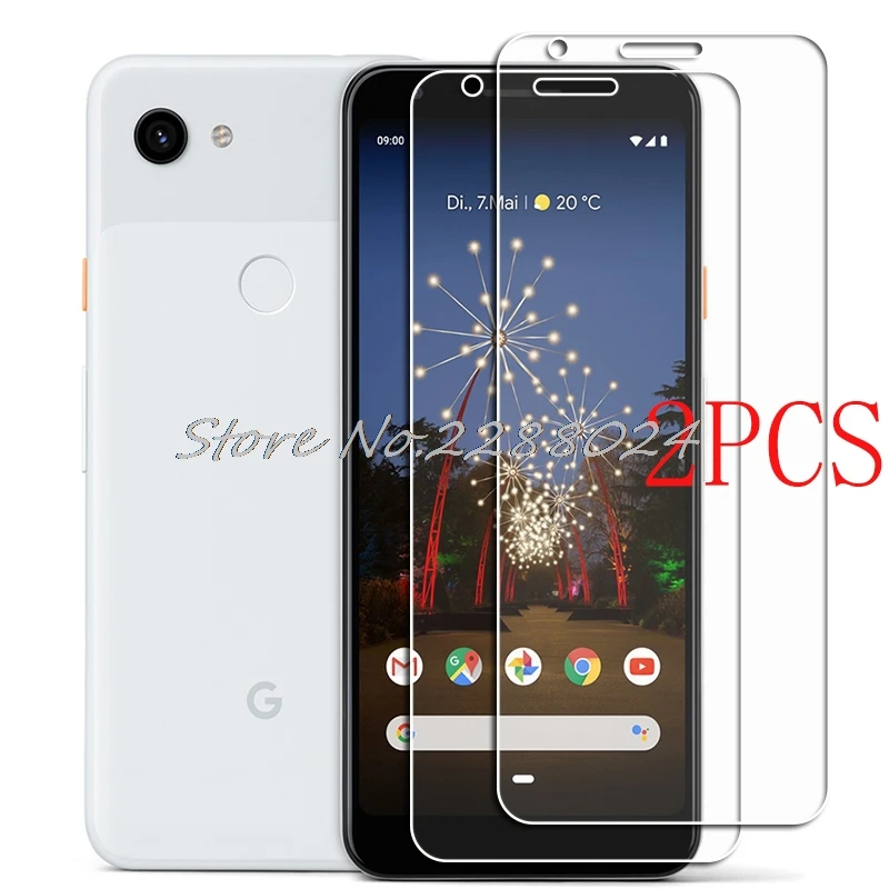 2PCS FOR Google Pixel 3a XL G020C, G020G, G020F Tempered Glass Protective on  Pixel 3aXL 6