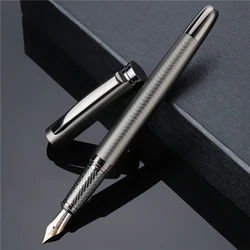 1PC High Quality Luxury Ink Nib Fountain Pen Gift Box Business Writing Signing Calligraphy Pens Office Stationery Supplies 03924