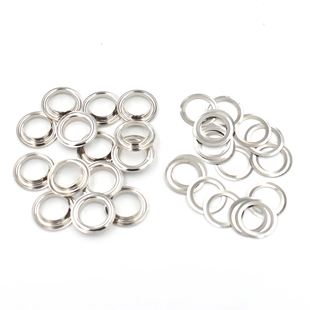 

50 Sets Inner Diameter 18 MM Eyelets Metal Hole Rope Buttons Mold Snaps Rivet Buckle Tools