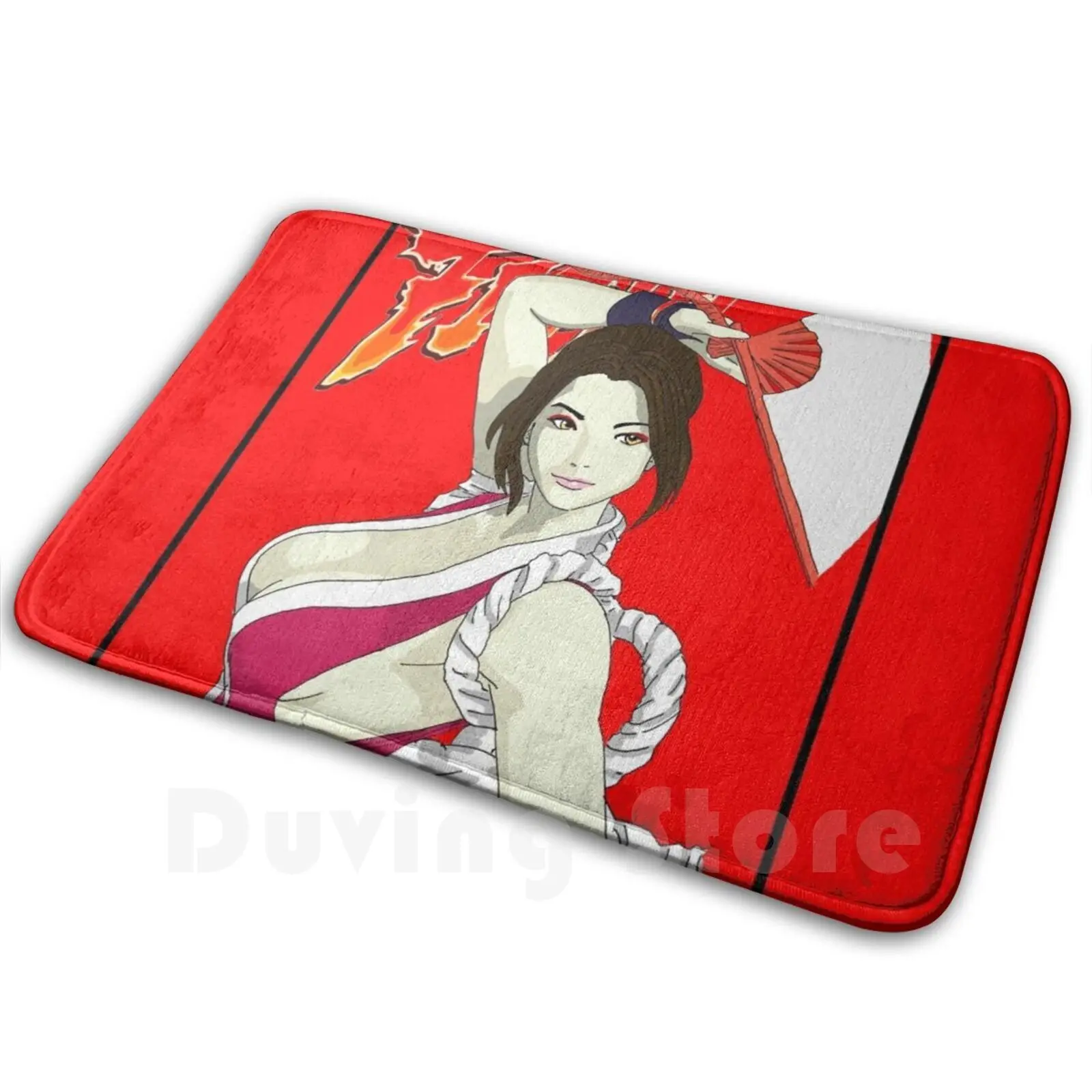 Mai Shiranui Carpet Mat Rug Cushion Anime Mai Shiranui Sexy Boobs Fatal Fury The King Of Fighters Ecchi Snk Boob Echi