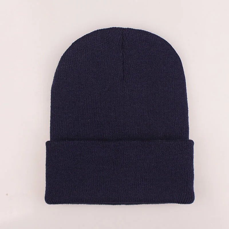 Neue Winter Gestrickte Hut für Jungen Mädchen Frauen Männer Unisex Warme Outdoor Herbst Häkeln Kinder Mützen Einfarbig Baby Mütze – Detail 29
