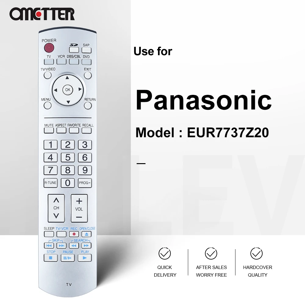 مناسبة ل باناسونيك التلفزيون عن بعد التحكم EUR7737Z20 TH-37PX60U TH-42PX60U TH-42PX60X TH-50PX60U TH-50PX60X TH-58PX60U