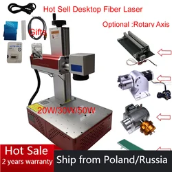 Fiber Laser Marking Machine 20W/30W/50W MAX Raycus Metal Engraving Machine for Steel Gold Aluminum Carving Mobile Repair