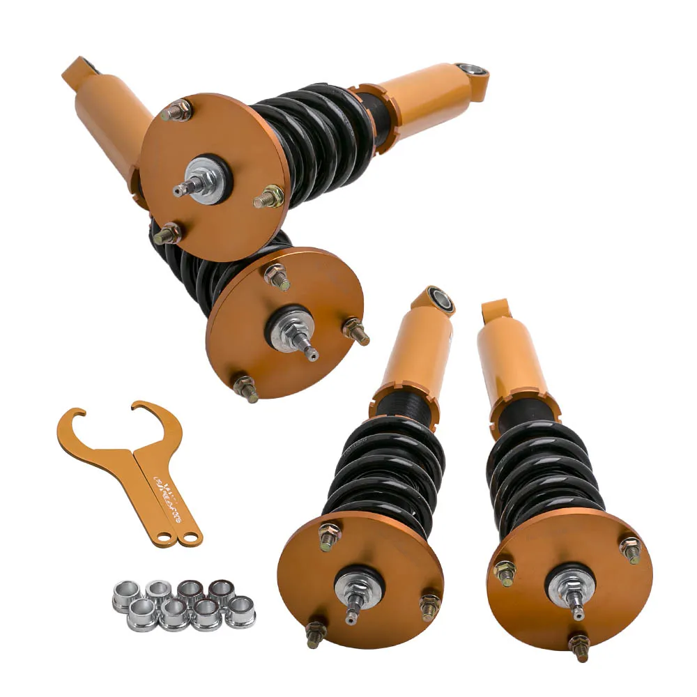 Front Rear Shocks Struts Suspension kit for Lexus LS 430 LS430 UCF30 XF30 2001-2006 Coilovers with Adj. Height