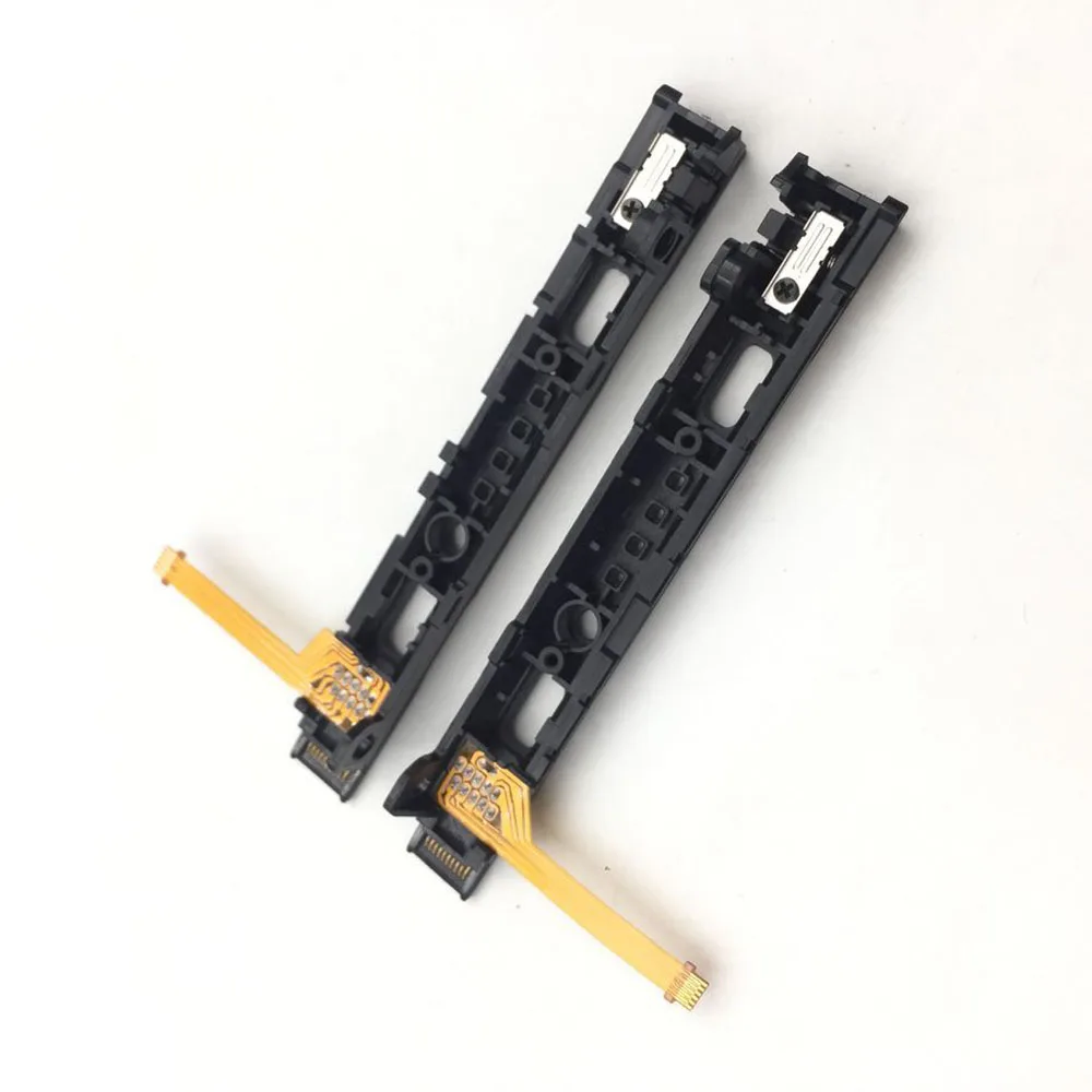 1 SET For Nintend NS Left Right Slider Flex Cable Strip L R Switch Middle Button Holder For Joy Con Switch Replacement Parts