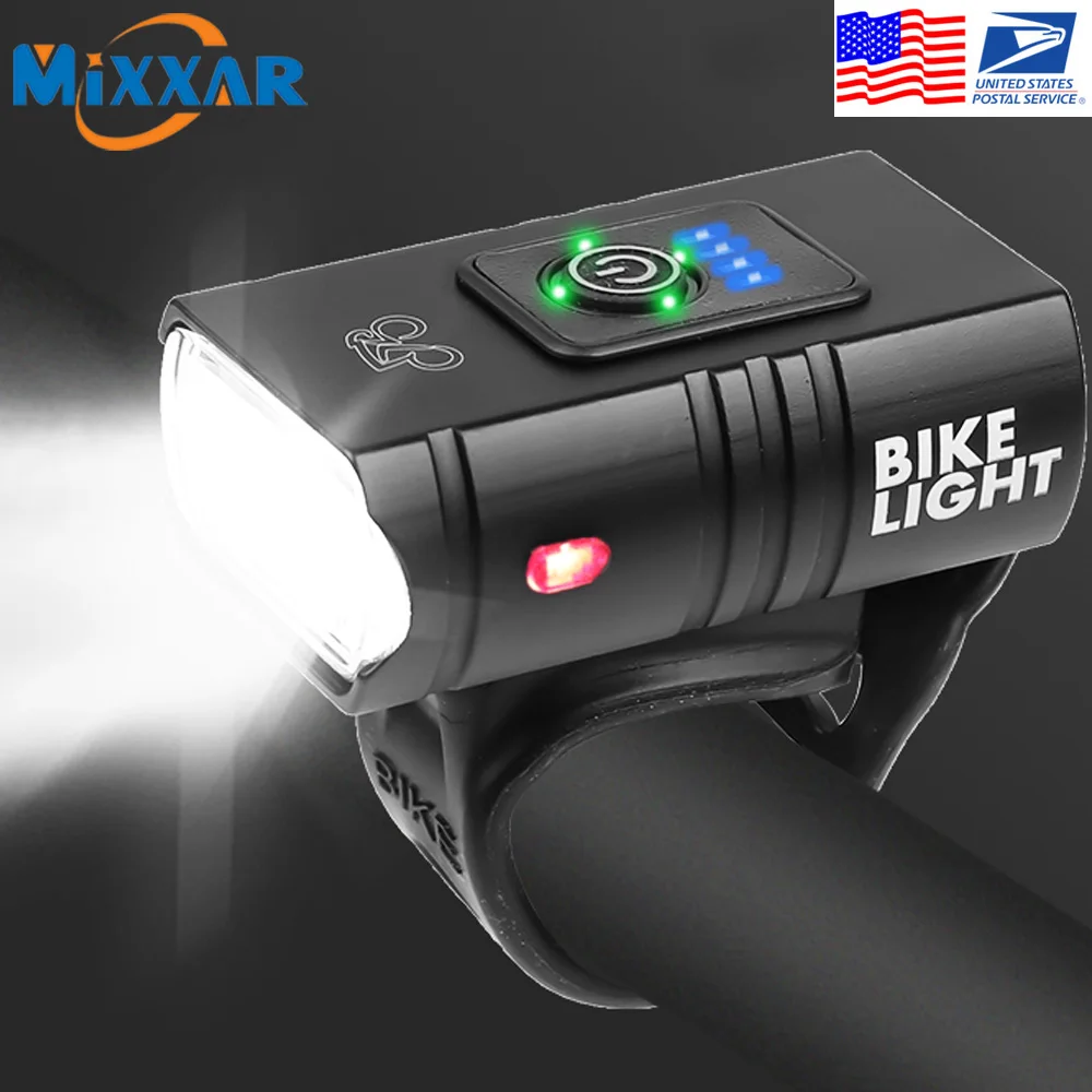 ZK20 Dropshipping USB Rechargeable Bike Light Super Bright LED Bicycle Headlight Front Lights Fits All Bicycles Mountain Road