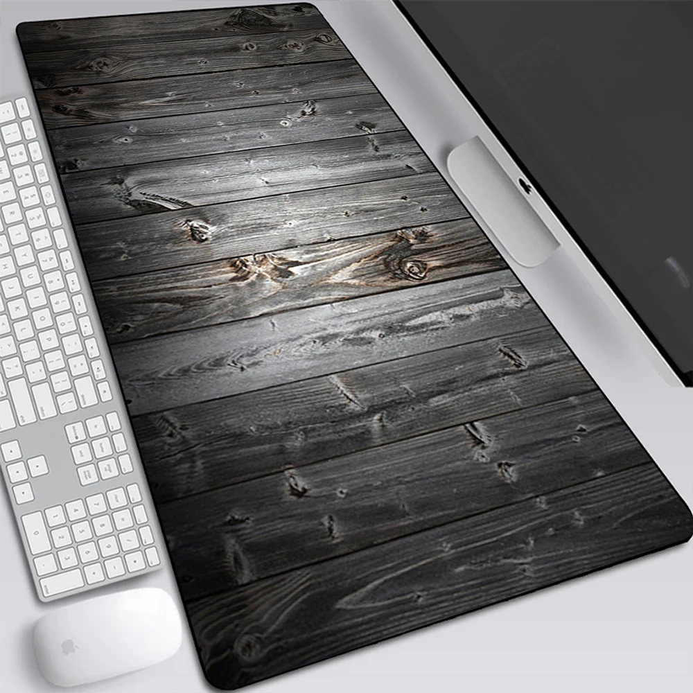 Wood Grain Textures Large Gaming Mouse Pad Computer Laptop Mousepad Keyboard Pad Desk Mat PC Gamer Mouse Mat XXL Office Mausepad