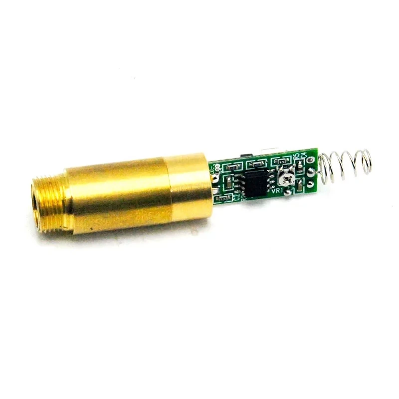 INDUSTRIAL 532nm 10mW Green Laser DOT Module Diode w Driver 3.7V