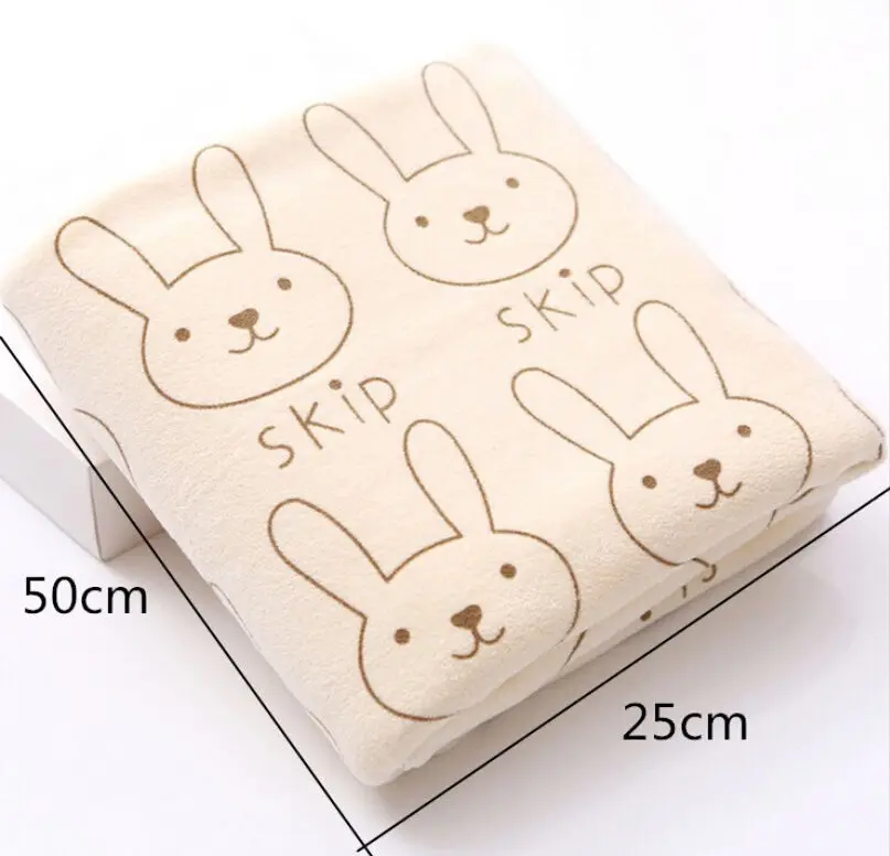 Rabbit Soft Microfiber Baby Infant Newborn Washcloth Bath Towel Feeding Cloth baby bath children\'s towel baby towel