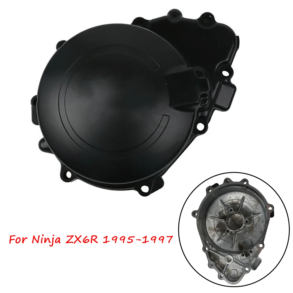 

Для Kawasaki Ninja ZX6R ZX-6R ZX 6R 1995-1997 мотоциклетная левая боковая крышка статора двигателя защитная крышка корпуса Картера генератора