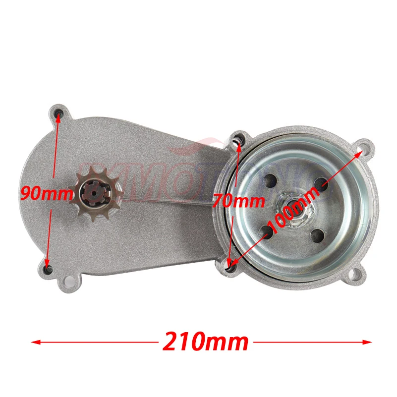 T8F 11 14 17 20T Clutch Drum Housing Gear Box + Clutch Pad 47 49cc Mini Pocket Quad Dirt Bike ATV