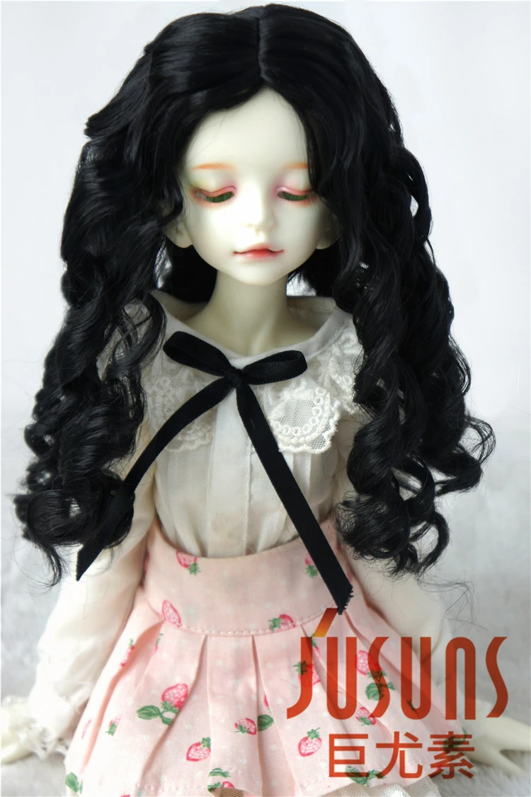 JD285 OB11 1/8 1/6 1/4 Fashion Long Wave Nobel Princess BJD Wig Size 5-6inch 6-7inch 7-8inch Synthetic Mohair Doll Accessories