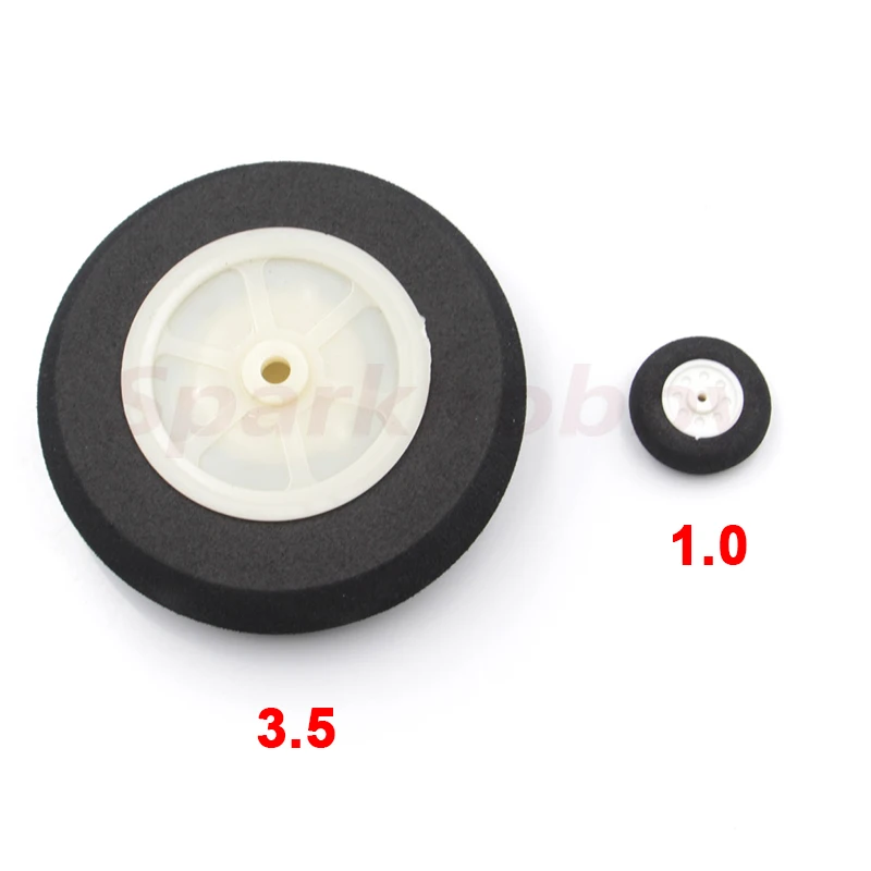 10pcs SPAK KKK EVA Sponge Wheel Tire (Diameter 1.0/1.25/1.5/1.75/2.0/2.25/2.5/2.75/3.0/3.25/3.5inch) for RC Airplane Car Parts