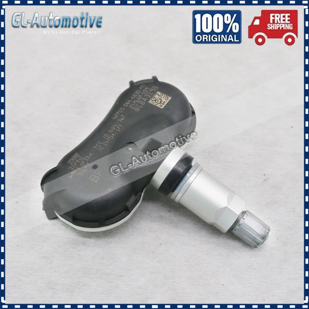 Honda Odyssey Insight 42753-SNA-A83 42753-SNA-A84 42753-TR0-A81 용 TPMS 42753-TR3-A810-M1 타이어 압력 센서 세트 (4)