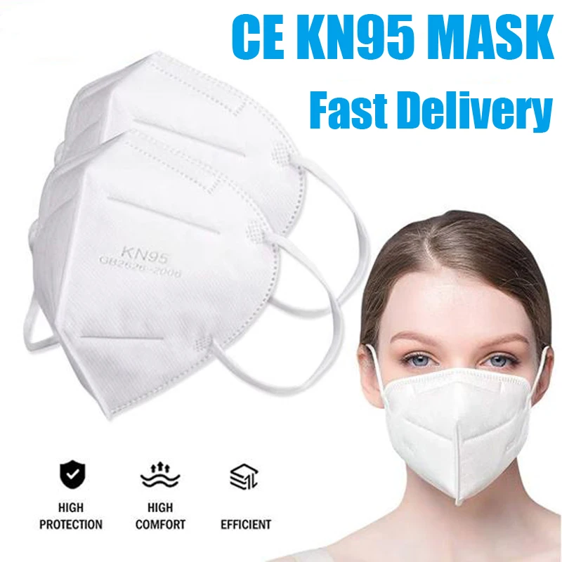 

ffp2 Mascarillas KN95 Mouth Face Masks Adults fpp2 Mascherine Anti Dust Masque ffp2mask Respirator Protection Maske CE Reusable