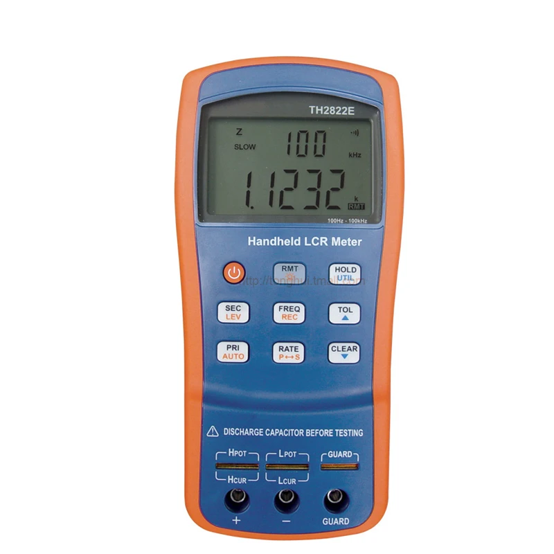 

New Professional Portable Handheld Digital LCR Meter 100kHz 0.1% Basic High Accuracy LCR Mete Inductance Resistance Meter