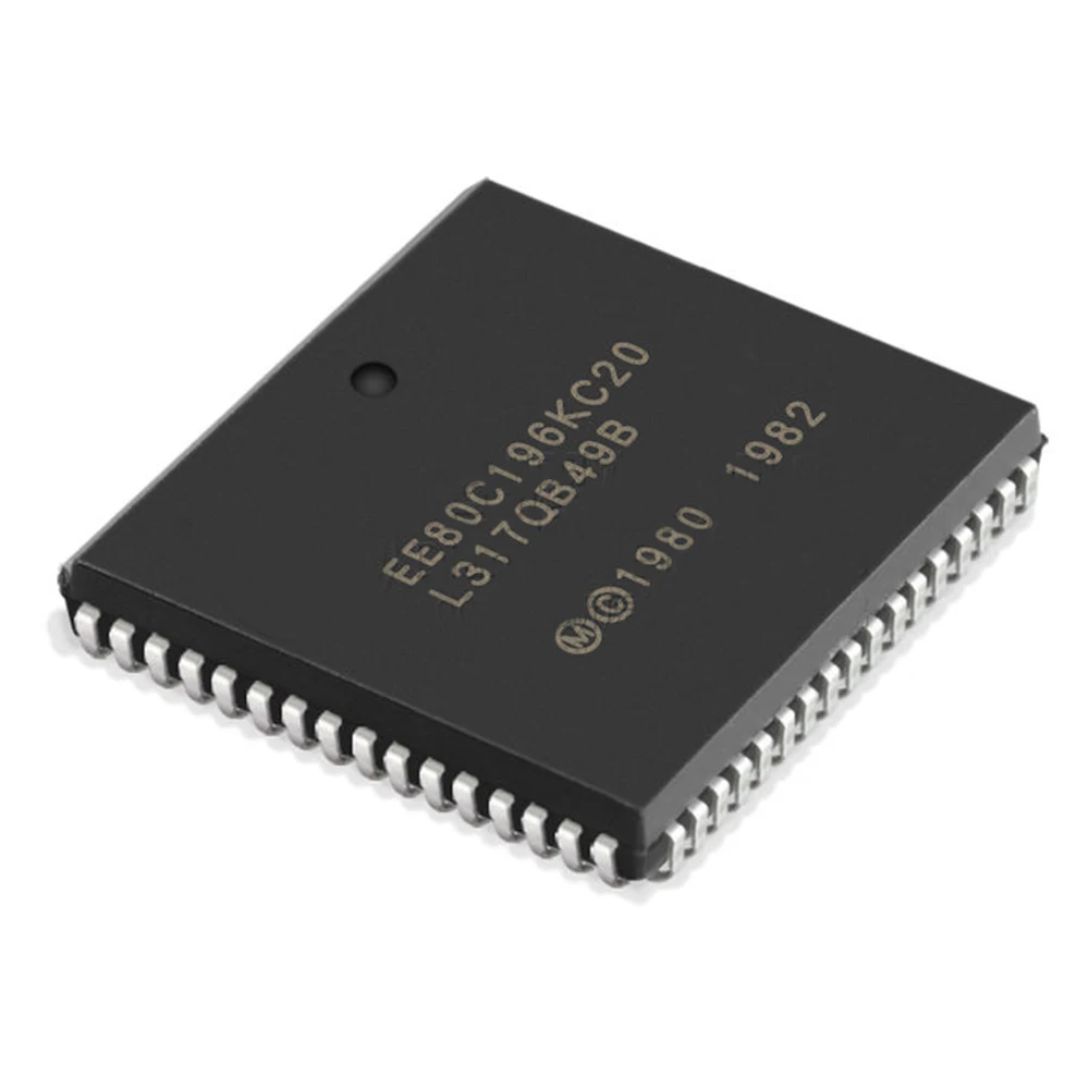 PLCC-N80C196KC20 ، 1 قطعة مجموعة
