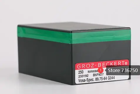 250 Piezas Groz-Beckert NAN0084 Vosa-Spec. 89.75-64 G044 SHIMA SEIKI SV 12G Repuestos para agujas de tejer con gancho grande