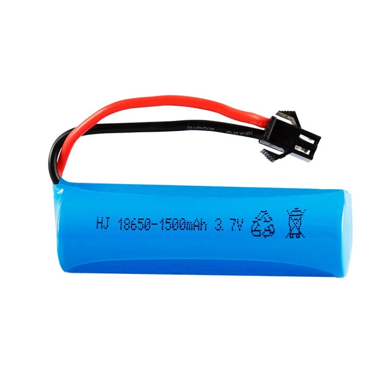 3.7V 1500mAh 18650 rechargeable Battery For RC TOYS helicopter Airplanes car Baot Tank Gun Truck Train Motorcycles 3.7v Battery