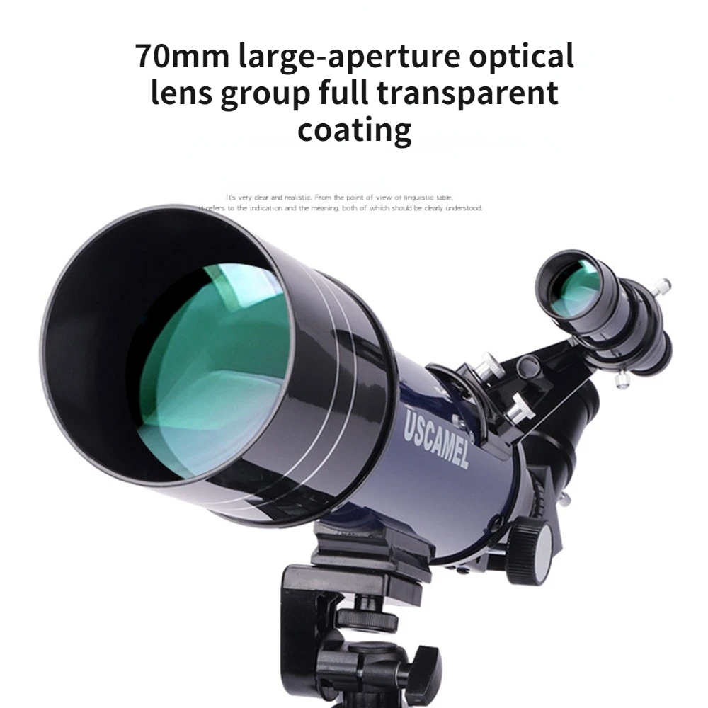 40070 Professional Astronomical Telescope with High Tripod Mobile Holder FCM BAK4 Clearer View Night Vision Space Moon Watching